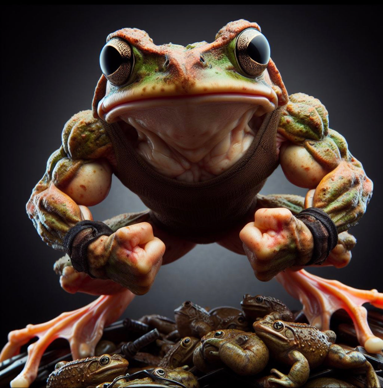 CUSTOM BATTLE FROGS