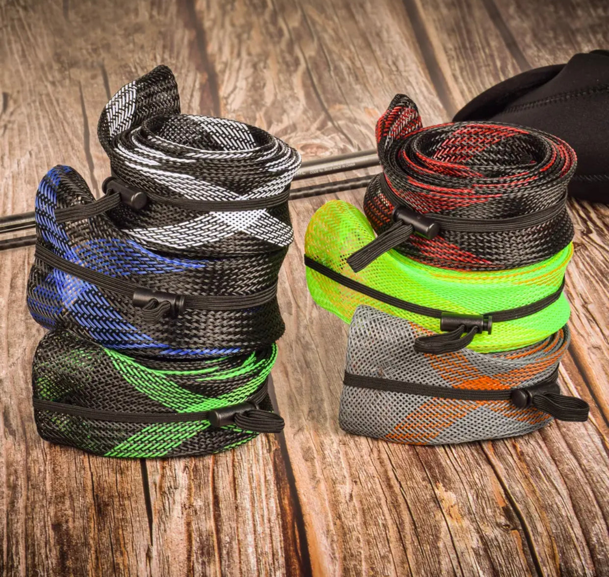 FISHING ROD PROTECTION SLEEVES