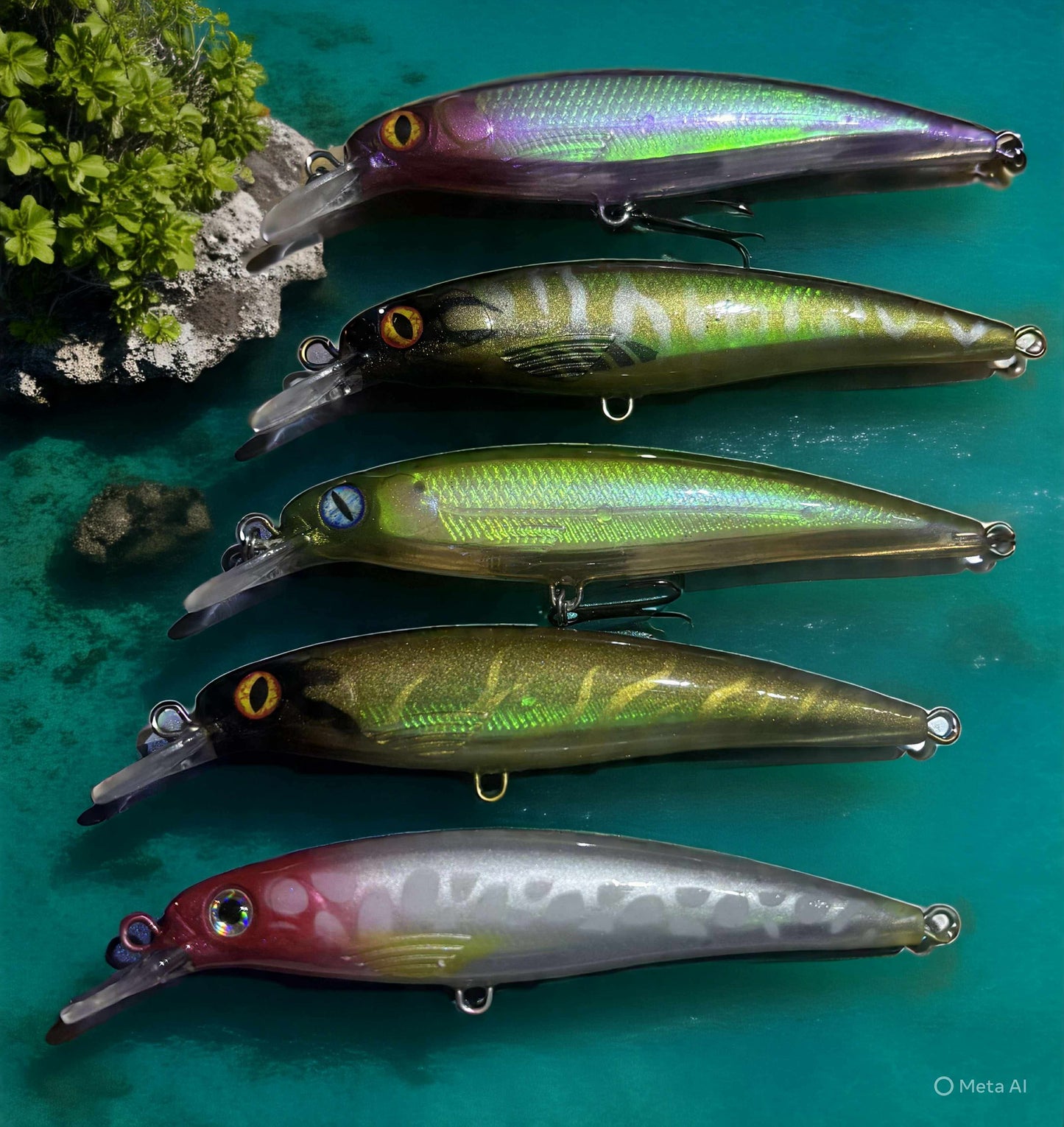 Custom Battle Paint Lures