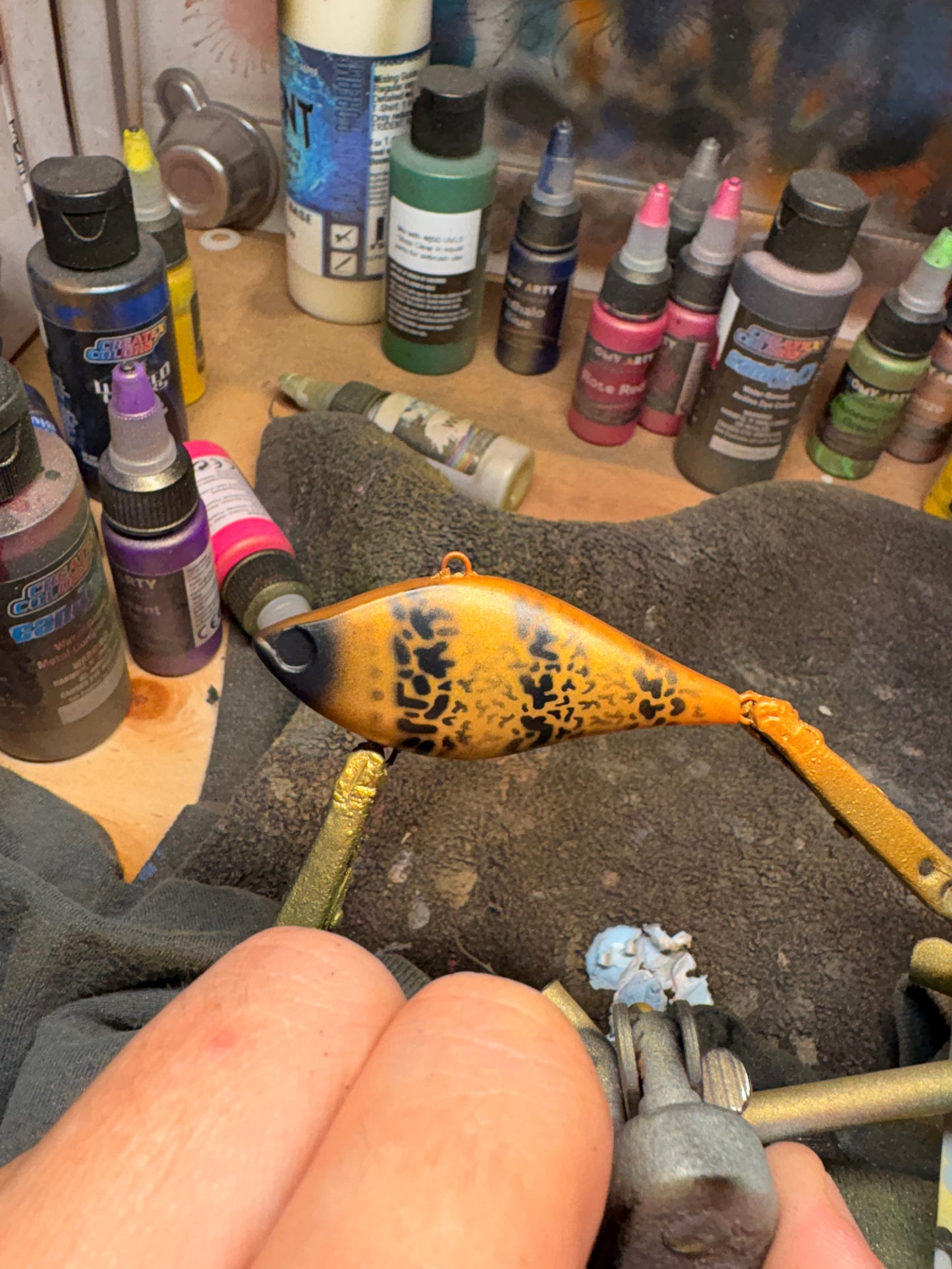 Custom Battle Paint Lures