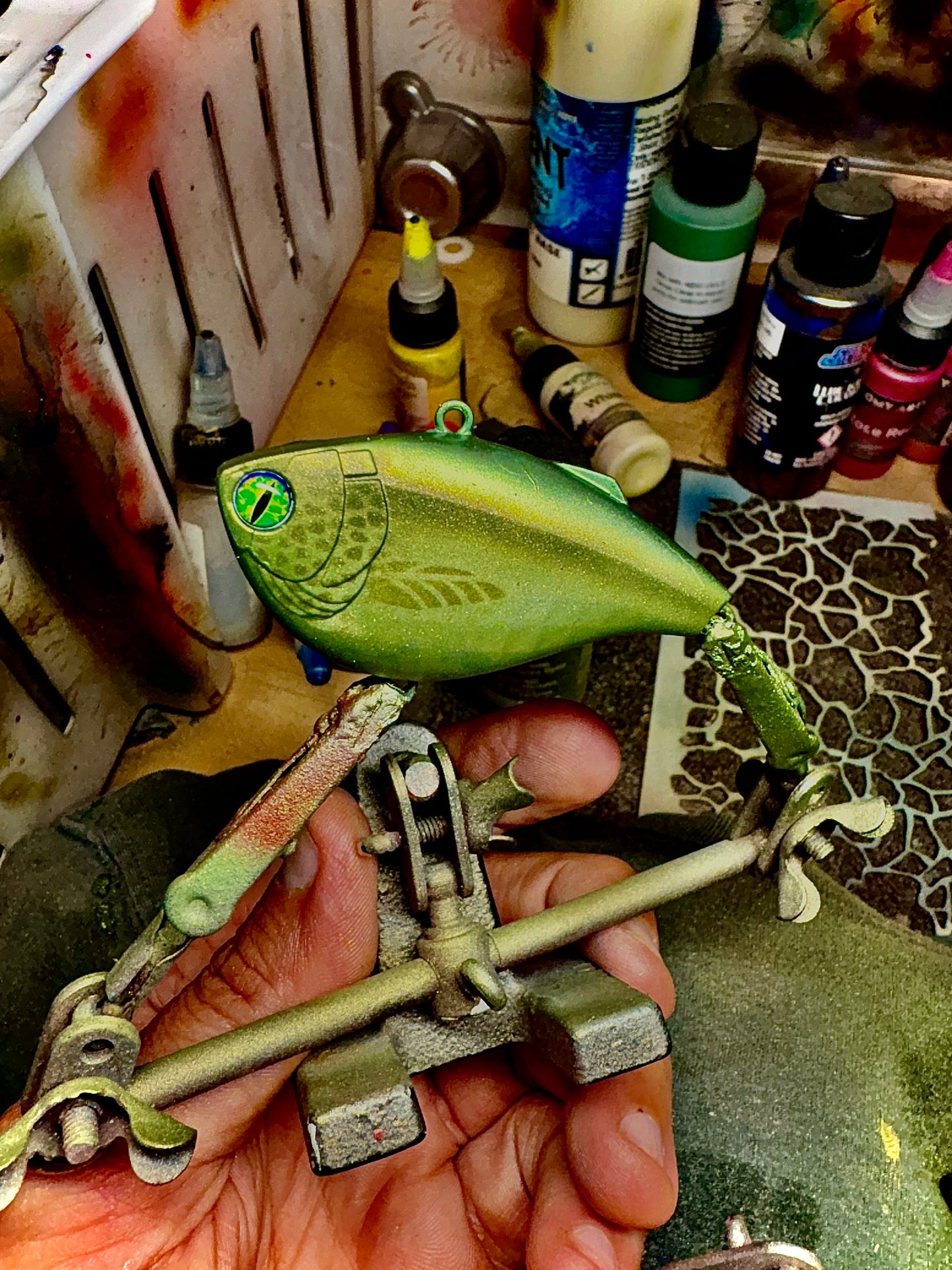 Custom Battle Paint Lures